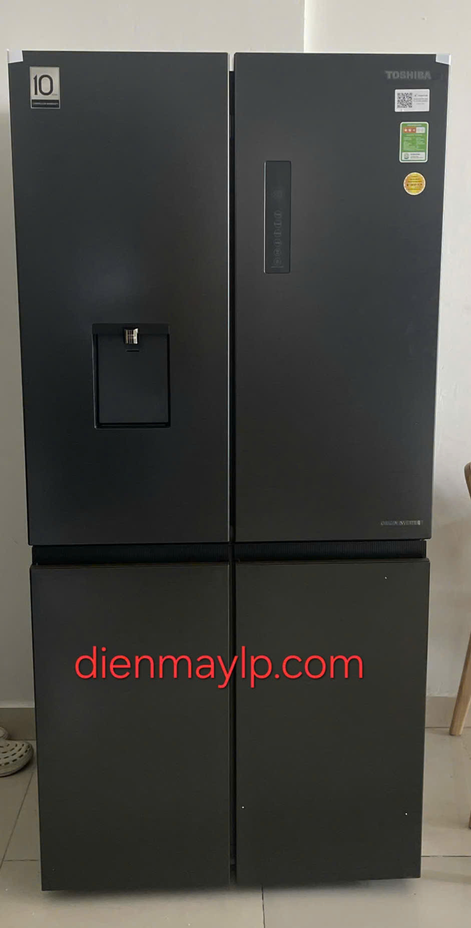 Tủ lạnh Toshiba Inverter 471 lít Multi Door GR-RF606WI-PMV(60)-AG