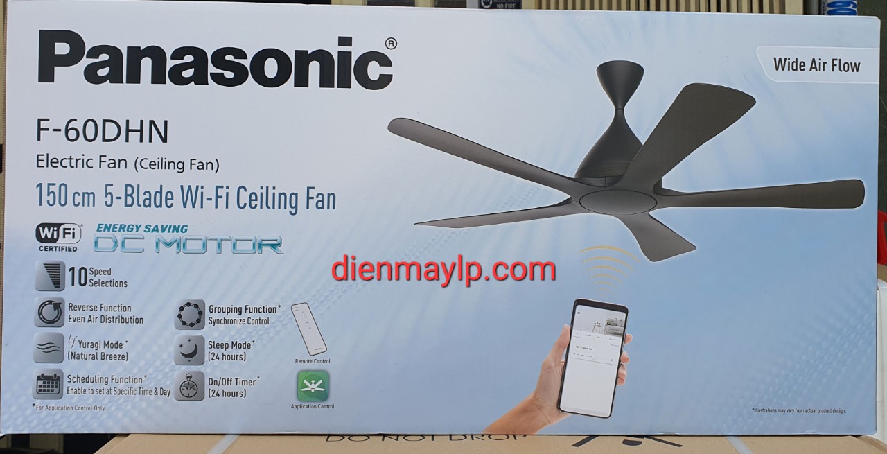 Quạt trần 5 cánh Panasonic F-60DHN