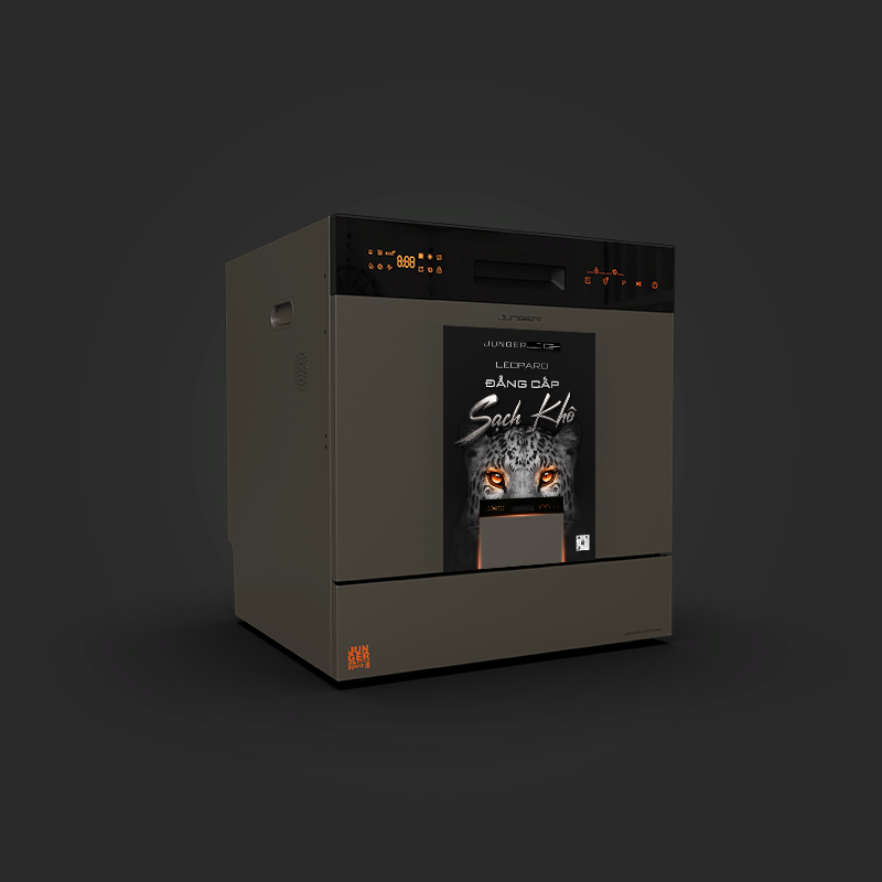 Máy rửa bát Junger Leopard DWJ-133-MS