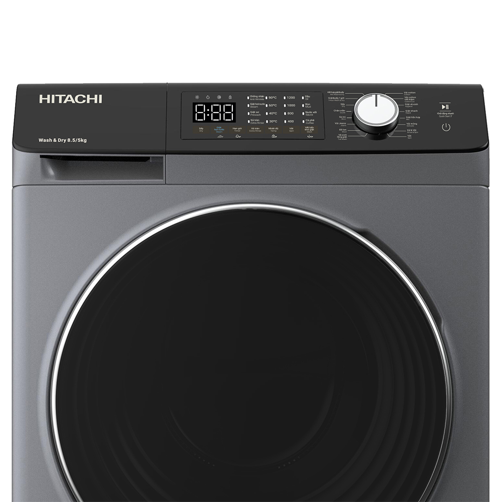 Máy Giặt Sấy Hitachi Inverter 8.5/5 Kg BD-D852HVOS