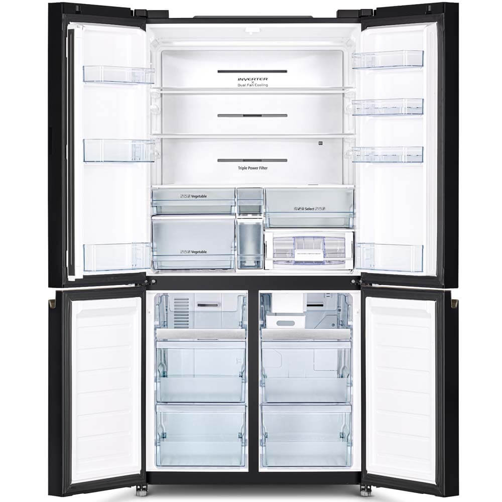 Tủ lạnh Hitachi Inverter 645 lít Multi Door R-WB700VGV4 GBK