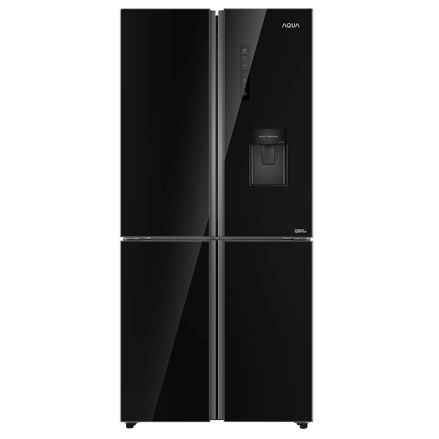 Tủ lạnh Aqua Inverter 456 lít AQR-IGW525EM GB