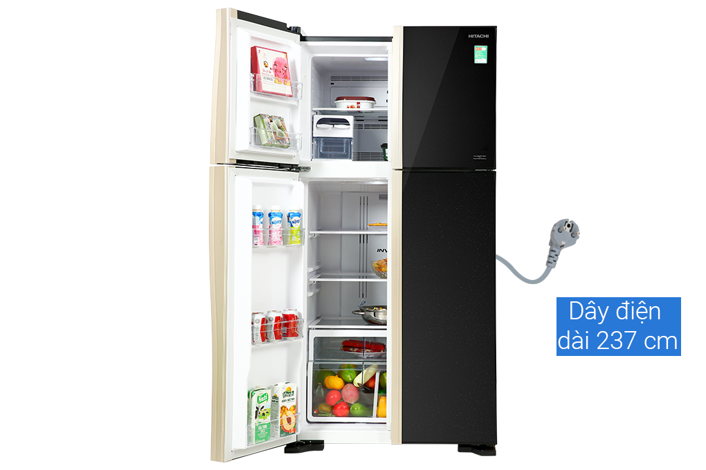 Tủ lạnh Hitachi Inverter 509 lít R-FW650PGV8 GBK