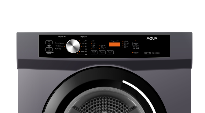 Máy sấy thông hơi Aqua 8 kg AQH-V800H SS