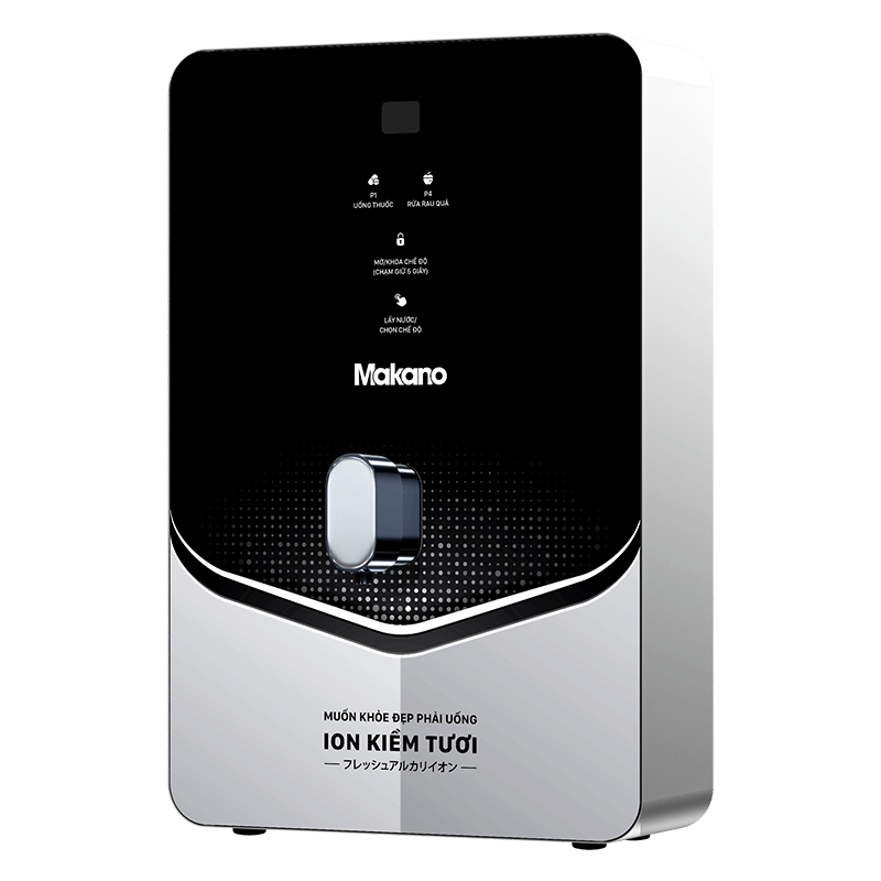 Máy biến đổi nước RO thành nước ion kiềm tươi Makano MN068