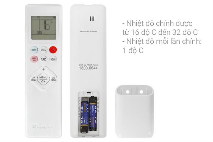 Máy lạnh Casper Inverter 1.5 HP QC-12IU36A