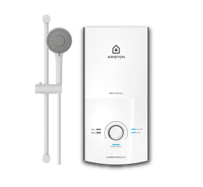 Máy nước nóng trực tiếp Ariston Aures Premium 4.5 ( Không bơm)