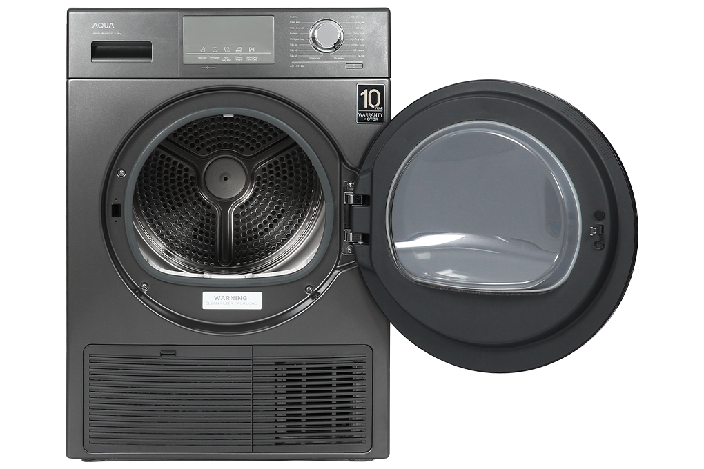 Máy sấy bơm nhiệt AQUA 9 Kg AQH-H900G PS