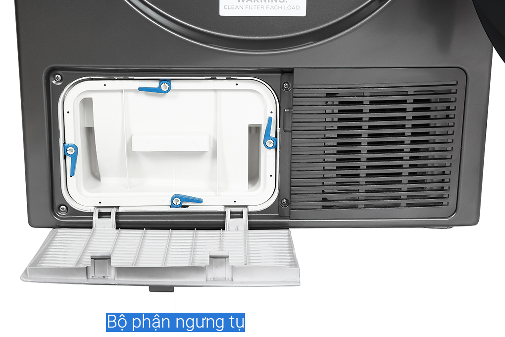 Máy sấy bơm nhiệt AQUA 9 Kg AQH-H900G PS