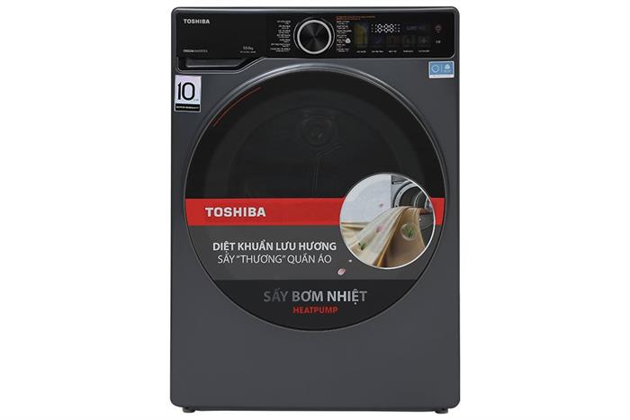 Máy sấy bơm nhiệt Toshiba 10 kg TD-T25BS110HWV(MG)