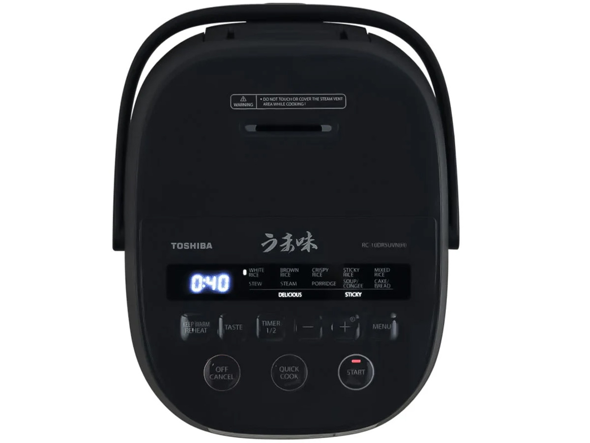 Nồi cơm điện tử Toshiba 1.8 lít RC-18DR5UVN(H)