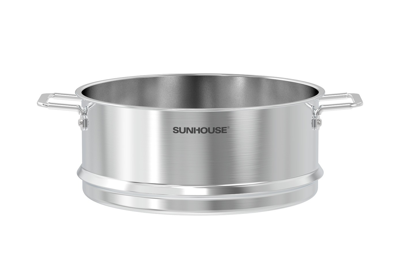 Bộ nồi chảo inox nắp kính Sunhouse SHG991