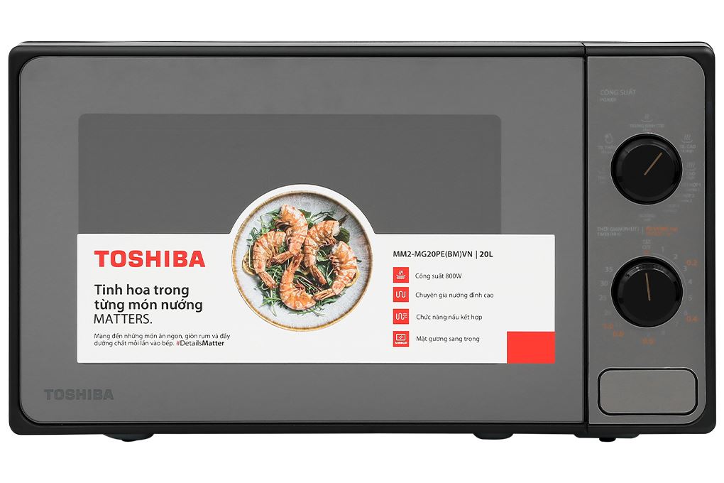 Lò vi sóng có nướng Toshiba MM2-MG20PE(BM)VN 20 lít