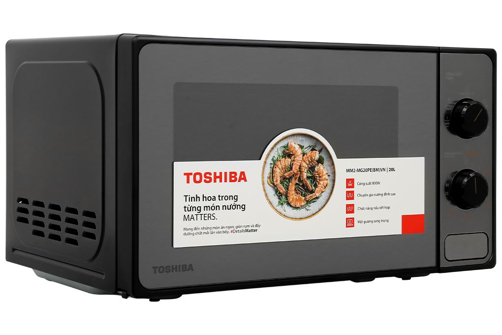 Lò vi sóng có nướng Toshiba MM2-MG20PE(BM)VN 20 lít