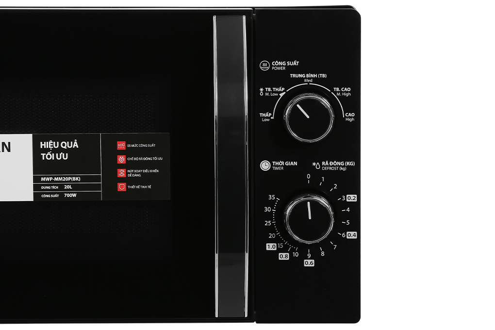 Lò vi sóng Toshiba MWP-MM20P(BK) 20 lít
