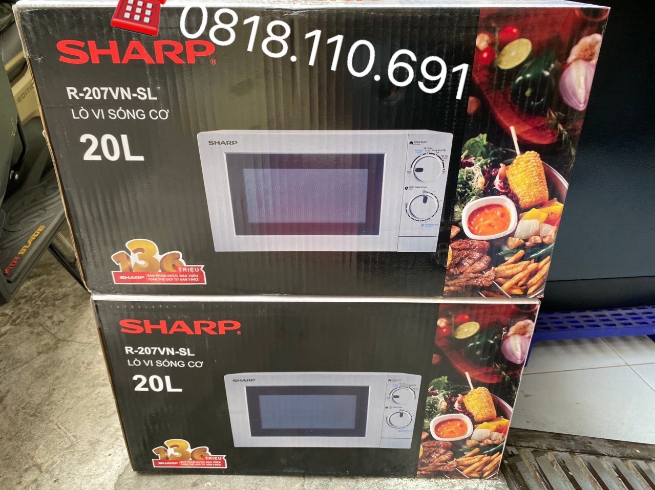 Lò Vi Sóng Sharp R-207VN SL