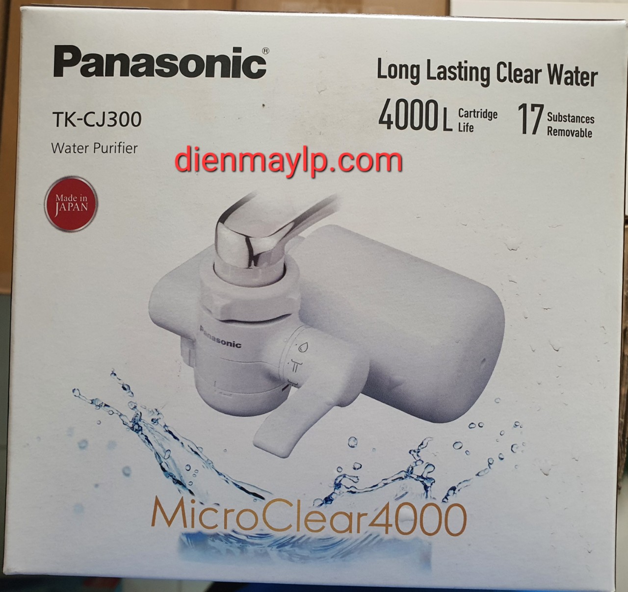 Thiết bị lọc nước tại vòi Panasonic TK-CJ300