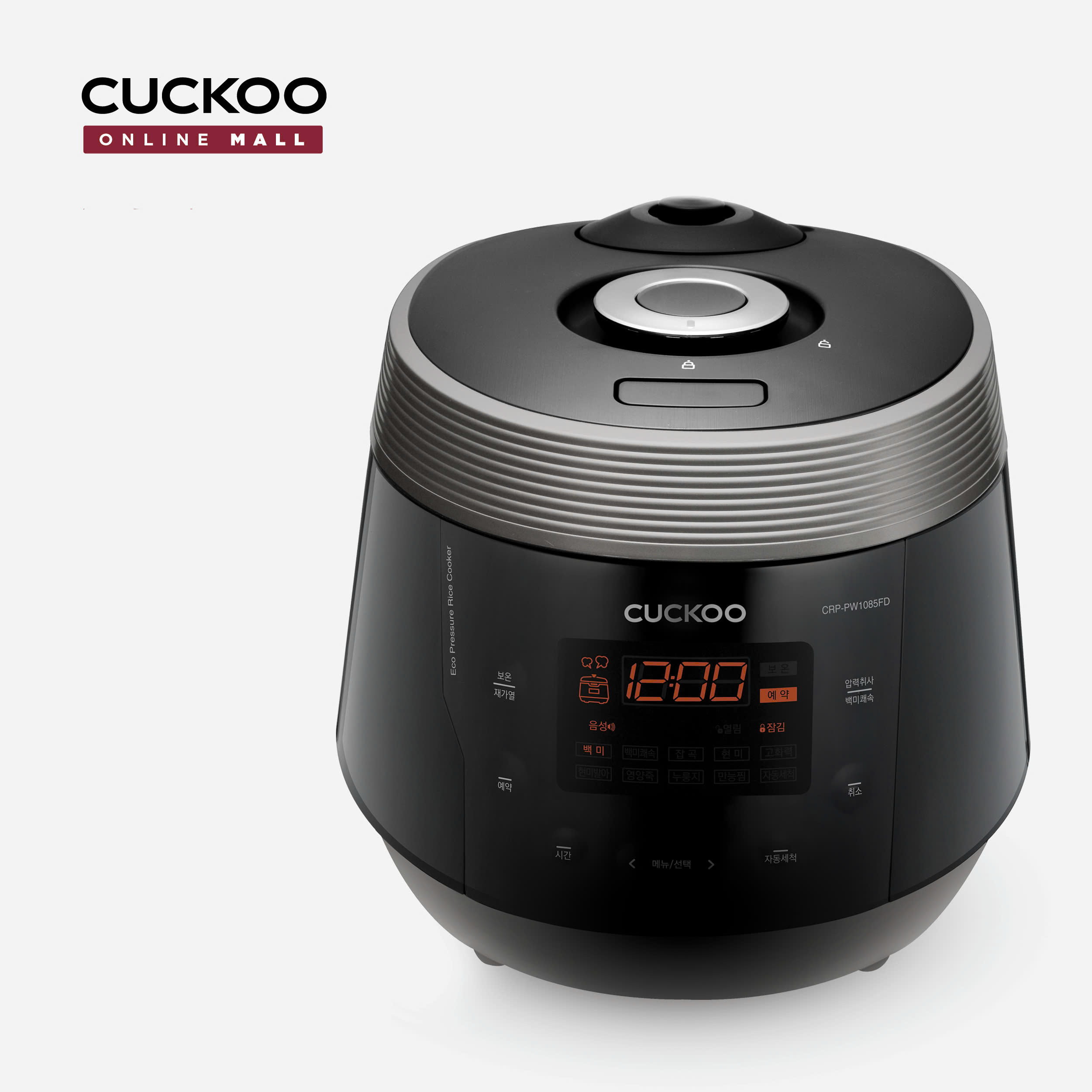 Nồi Cơm Điện Tử Áp Suất Cuckoo 1.8 Lít CRP-PWV1008F/BKDSCRVNCV