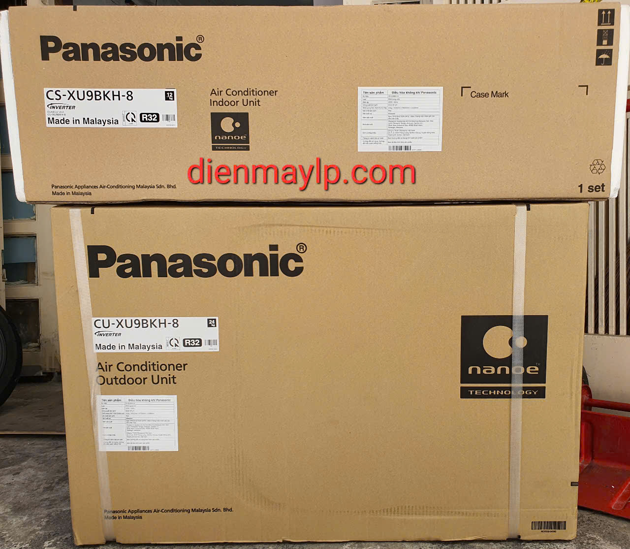 Máy lạnh Panasonic Inverter 1 HP CU/CS-XU9BKH-8