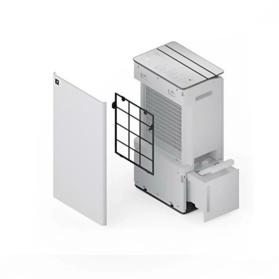 Máy hút ẩm kết hợp lọc khí Sharp DW-T30HV-W