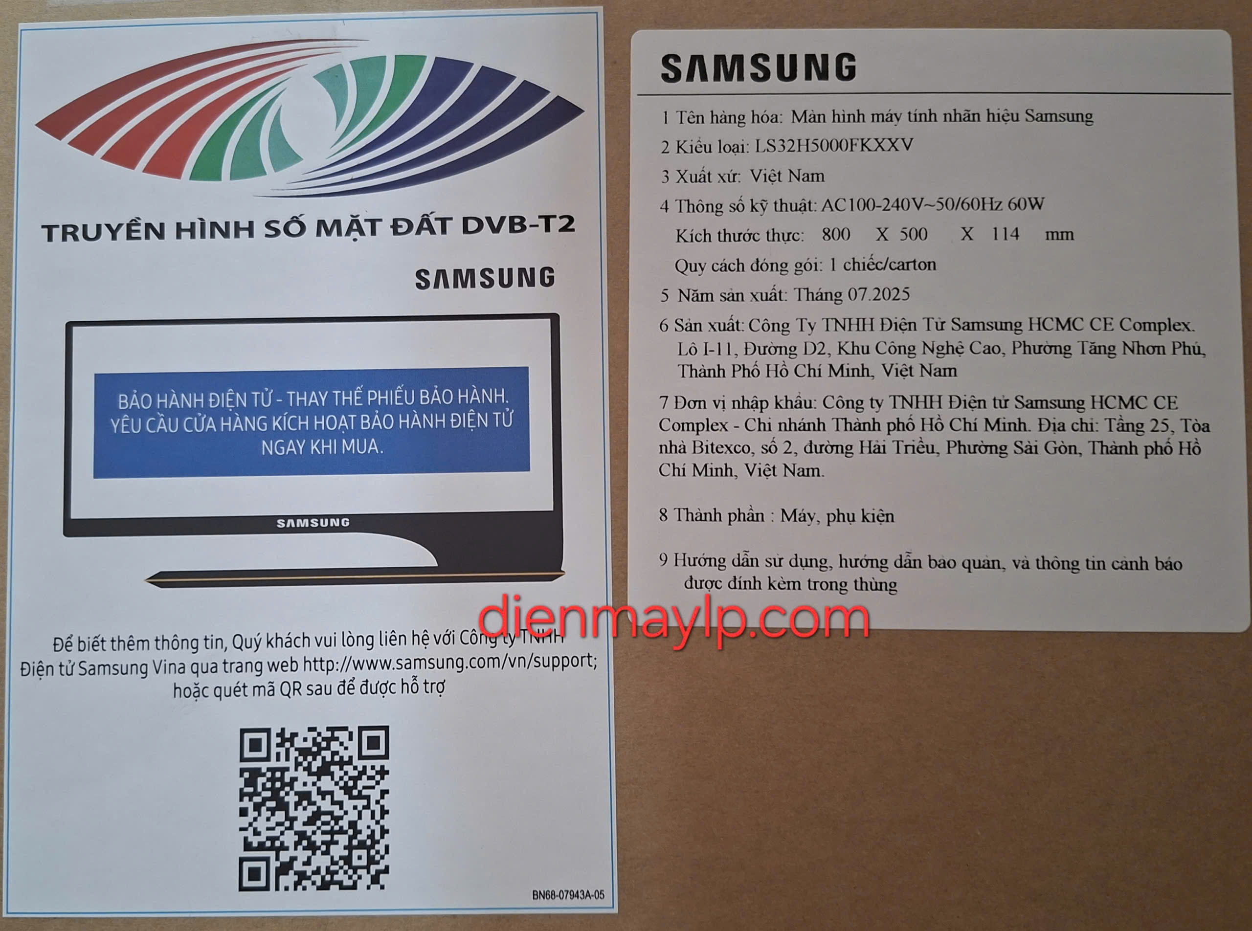 Màn hình smart Tivi Samsung 32 Inch LS32H5000F