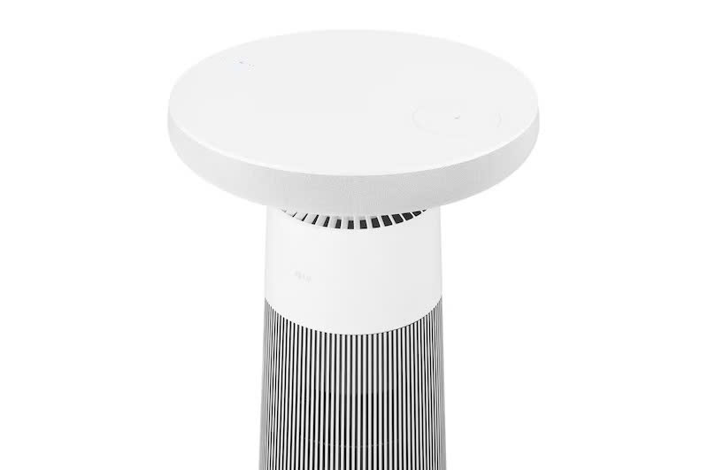 Máy lọc khí kết hợp loa bluetooth LG PuriCare™ Aerospeaker AS20GSHU0