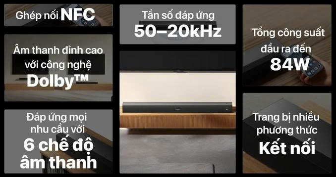 Loa thanh Xiaomi Soundbar Pro 2.0 kênh NS5-EU