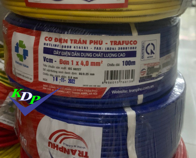 Dây Đơn Mềm 1X4 Trần Phú