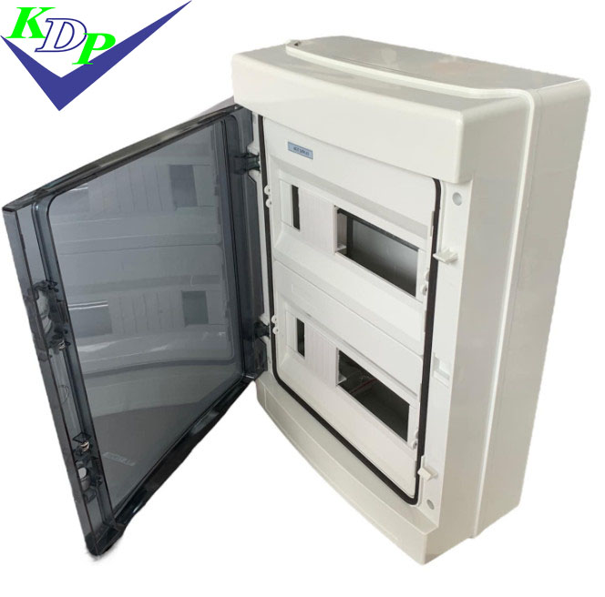 Tủ nhựa nổi 24 át AGT-24WAY IP65 Chống nước