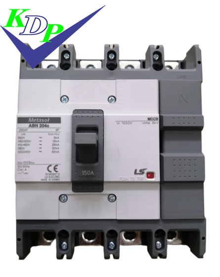 Attomat khối ABN 204C 4P 150A 30KA