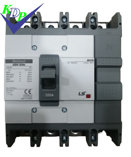Attomat khối ABN 204C 4P 200A 30KA