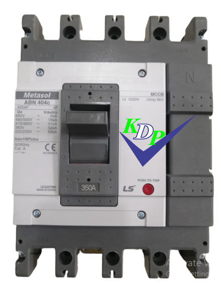Attomat  khối ABN 404C 4P 350A 42KA