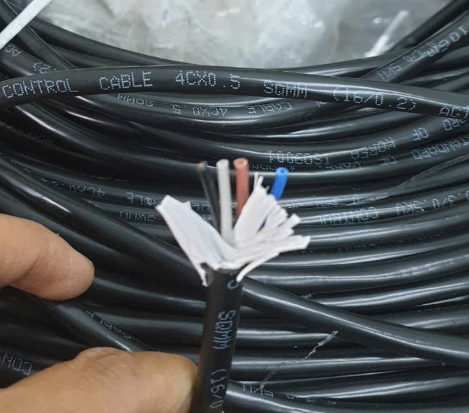 Không lưới 4x1.0 - Dây cáp điều khiển không lưới RVVP 4x1.0 AGTEK