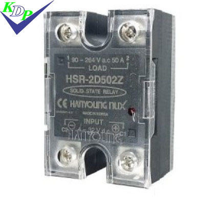Rơ le bán dẫn Hanyoung HSR-2D502Z 50A 1 Pha