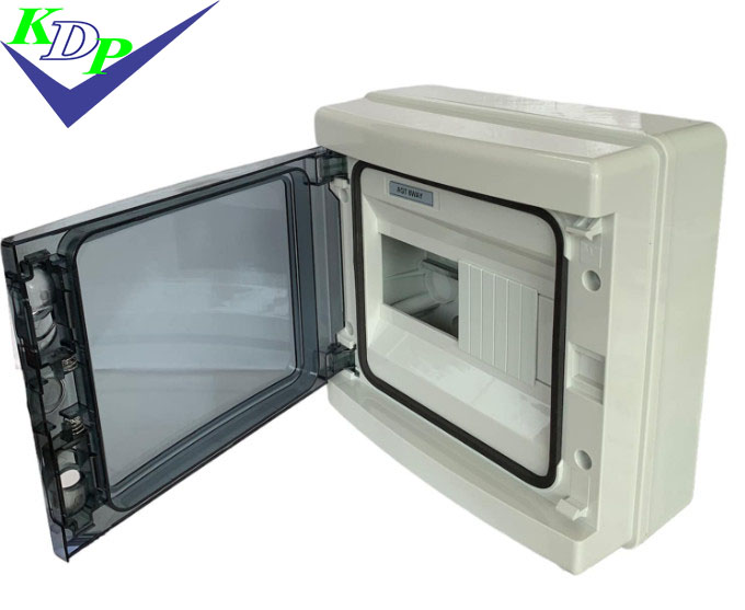 Tủ nhựa nổi 8 át AGT-8WAY IP65 Chống nước