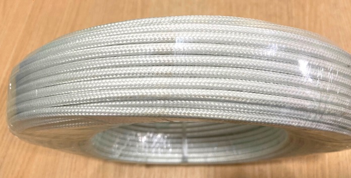 Dây điện chịu nhiệt 500°C 6mm2, dây amiang chống cháy 1×6