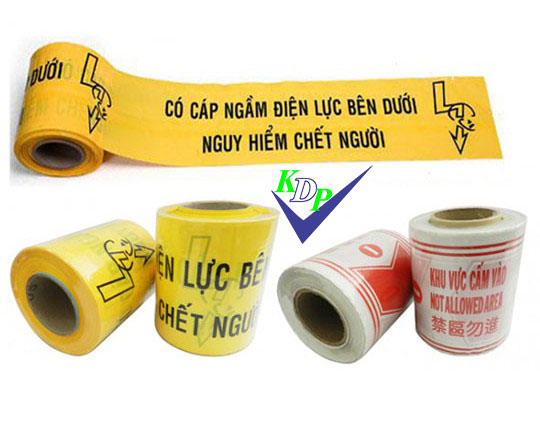 Băng cảnh báo cáp ngầm D500 (màu vàng)