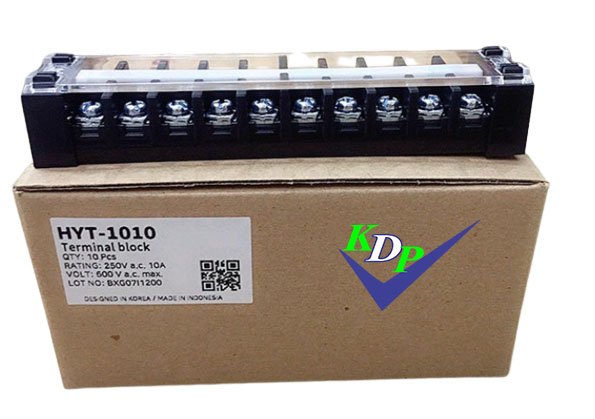 Cầu đấu  Hanyoung HYT-1010, 10A, 10 Cực