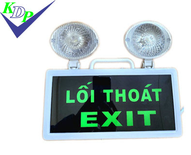 Đèn exit kèm sự cố AGT