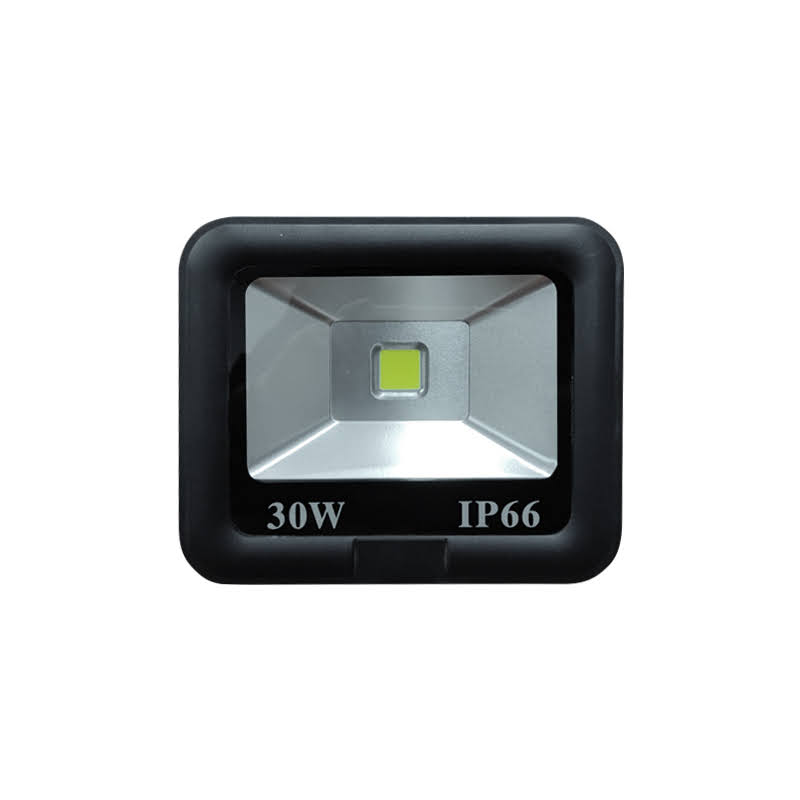 Đèn pha LED ngoài trời 30W - IP65 pha tròn chóa rộng (1*30w)