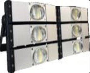 Đèn pha module COB Oem Philips - 300W NGANG (6*50w)