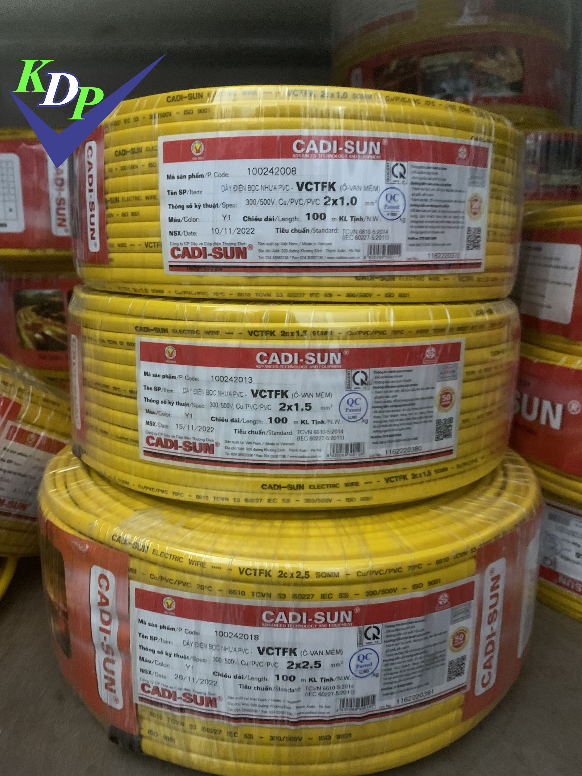 DÂY ĐÔI MỀM DẸT - VCTFK 2X