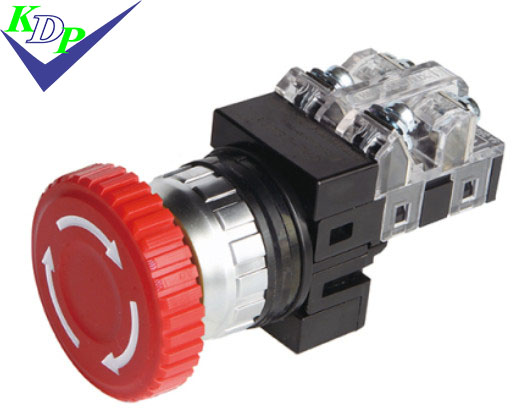 Nút nhấn khẩn cấp Hanyoung CRE-25R1R | Ø25mm tự giữ 1NO+1NC