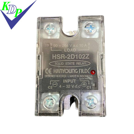Rơ le bán dẫn Hanyoung HSR-2D102Z 10A 1 Pha