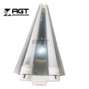 Máng đôi AGT T8 có chóa Inox 1m2