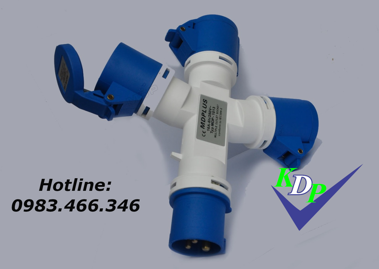 Bộ chia 3 Công nghiệp loại 16A MDP1013