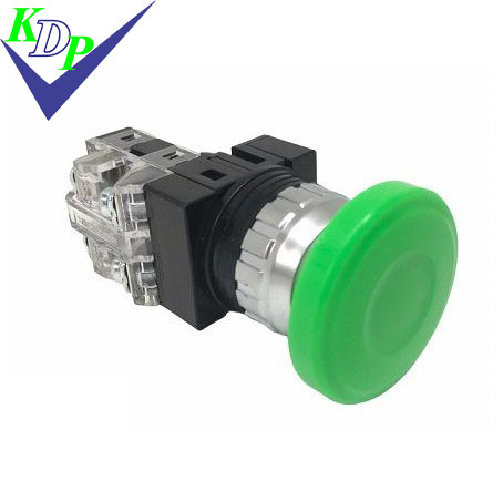 Nút nhấn dừng khẩn cấp Hanyoung CRE-25M1G | Ø25mm tự nhả 1NO+1NC