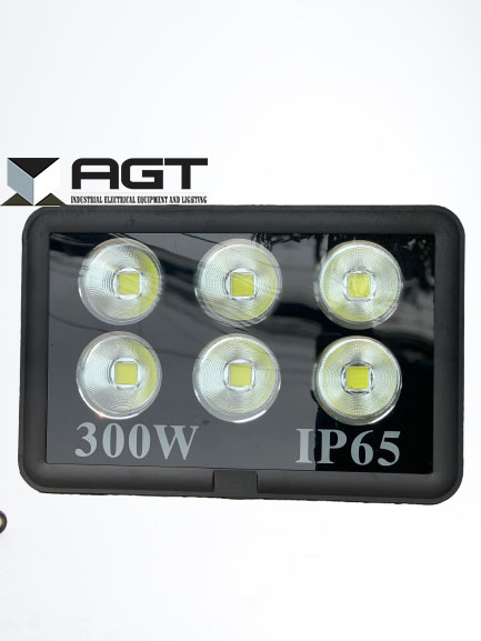 Đèn pha mắt tròn led COB ngoài trời 300W 6 mắt AGT-DPT300