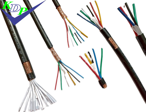 Cáp điều khiển 5x0.75mm có lưới Sangjin