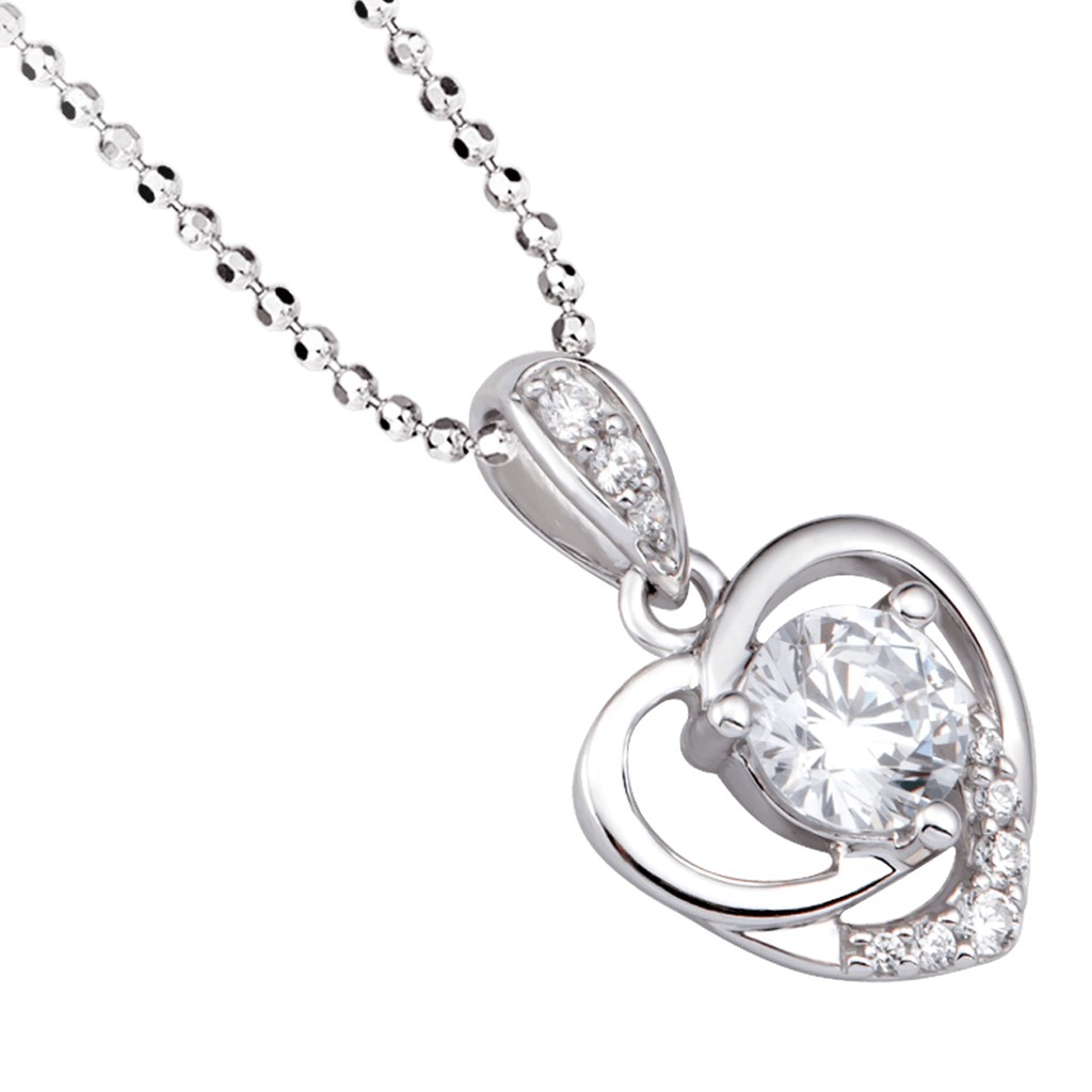 Mặt dây chuyền Bạc đính đá CZ PNJSilver XMXMK000122